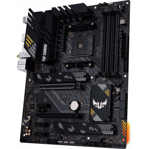 Материнская плата Asus TUF GAMING B550-PLUS WIFI II Soc-AM4 AMD B550 4xDDR4 ATX AC`97 8ch(7.1) 2.5Gg RAID+HDMI+DP