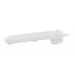Клавиатура Acer OKW123 белый USB Multimedia (ZL.KBDEE.00D) кабель 1.5м