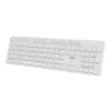 Клавиатура Acer OKW123 белый USB Multimedia (ZL.KBDEE.00D) кабель 1.5м
