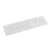 Клавиатура Acer OKW123 белый USB Multimedia (ZL.KBDEE.00D) кабель 1.5м