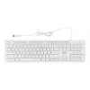 Клавиатура Acer OKW123 белый USB Multimedia (ZL.KBDEE.00D) кабель 1.5м