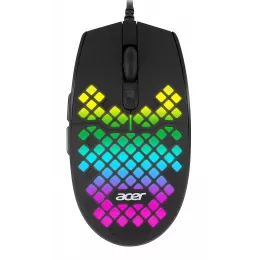 Мышь Acer OMW134 черный оптическая 6400dpi USB 6but (ZL.MCEEE.018)