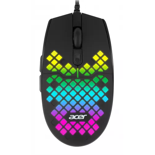 Мышь Acer OMW134 черный оптическая 6400dpi USB 6but (ZL.MCEEE.018)