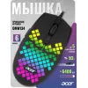 Мышь Acer OMW134 черный оптическая 6400dpi USB 6but (ZL.MCEEE.018)
