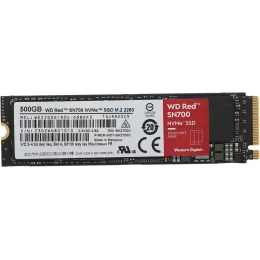 Накопитель SSD WD Original PCIe 3.0 x4 500GB WDS500G1R0C Red SN700 M.2 2280