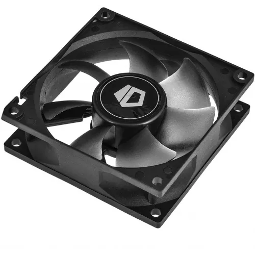 Вентилятор для корпуса ID-Cooling NO-8025-SD 80х80x25 черный 3-pin 21дБ Ret