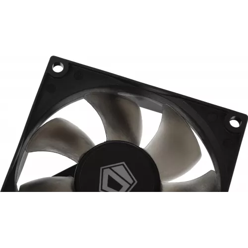 Вентилятор для корпуса ID-Cooling NO-8025-SD 80х80x25 черный 3-pin 21дБ Ret