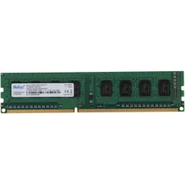 Память DDR3 4GB 1600MHz Netac NTBSD3P16SP-04 Basic RTL PC3-12800 CL11 DIMM 240-pin 1.5В dual rank Ret