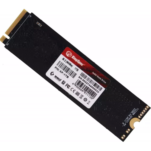 Накопитель SSD Kingspec PCIe 4.0 x4 1TB XF-1TB M.2 2280