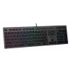 Клавиатура A4Tech FX60 серый USB slim LED (FX60 GREY / NEON) кабель 1.5м