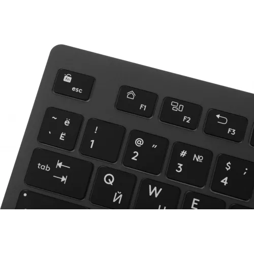 Клавиатура A4Tech FX60 серый USB slim LED (FX60 GREY / NEON) кабель 1.5м