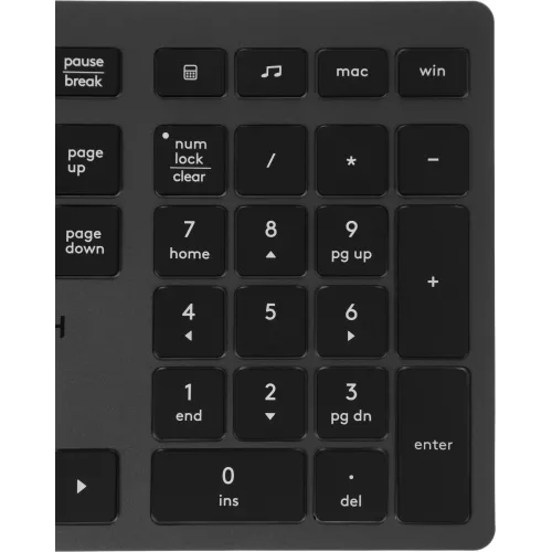 Клавиатура A4Tech FX60 серый USB slim LED (FX60 GREY / NEON) кабель 1.5м