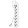Сетевой фильтр Ippon BK-6-EU-5-10-W 5м (6 розеток) белый (коробка)