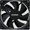 Вентилятор для корпуса Digma DFAN-90 90х90x25 черный 3-pin 4-pin (Molex) 23дБ Ret