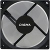 Вентилятор для корпуса Digma DFAN-90 90х90x25 черный 3-pin 4-pin (Molex) 23дБ Ret