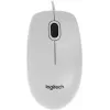 Мышь Logitech B100 белый оптическая 1000dpi USB 2but (910-003360)