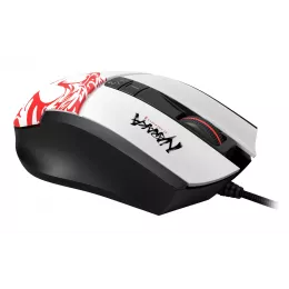 Мышь A4Tech Bloody L65 Max белый/рисунок оптическая 12000dpi USB 6but (L65 MAX NARAKA)