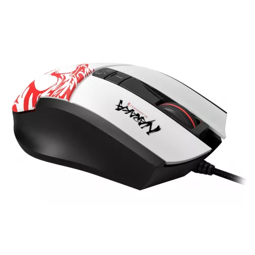 Мышь A4Tech Bloody L65 Max белый/рисунок оптическая 12000dpi USB 6but (L65 MAX NARAKA)