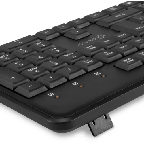 Клавиатура Оклик K225W черный USB беспроводная Multimedia (1875232)