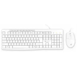 Клавиатура + мышь Оклик S650 клав:белый мышь:белый USB Multimedia (1875257)