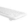 Клавиатура + мышь Оклик S650 клав:белый мышь:белый USB Multimedia (1875257)