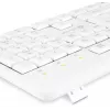 Клавиатура + мышь Оклик S650 клав:белый мышь:белый USB Multimedia (1875257)