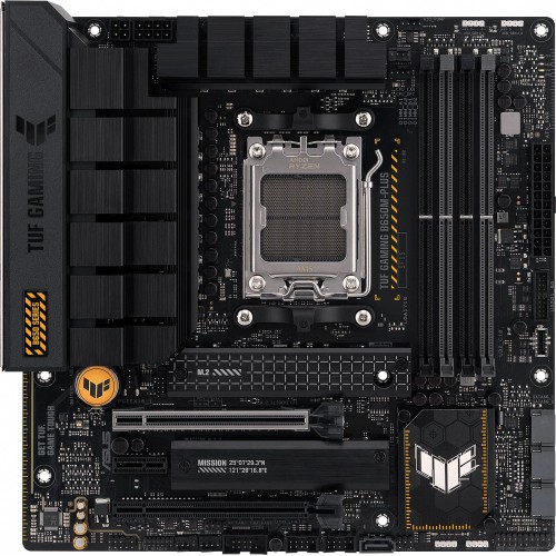 Материнская плата Asus TUF GAMING B650M-PLUS Socket AM5 AMD B650 4xDDR5 mATX AC`97 8ch(7.1) 2.5Gg RAID+HDMI+DP