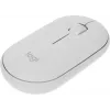 Мышь Logitech Pebble M350 белый оптическая 1000dpi silent беспров. BT/Radio USB для ноутбука 3but (910-005541)