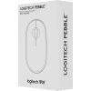 Мышь Logitech Pebble M350 белый оптическая 1000dpi silent беспров. BT/Radio USB для ноутбука 3but (910-005541)