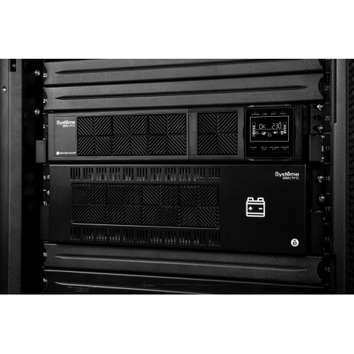 Источник бесперебойного питания Systeme Electriс SRT SRTSE8KRTXLI-NC 8000Вт 8000ВА черный