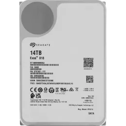 Жесткий диск Seagate SATA-III 14TB ST14000NM000J Exos X18 4KN (7200rpm) 256Mb 3.5"