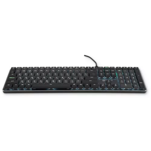 Клавиатура Оклик K953X механическая черный/серый USB Multimedia LED (1901086) кабель 1.5м