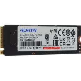 Накопитель SSD A-Data PCIe 3.0 x4 256GB ALEG-710-256GCS Legend 710 M.2 2280