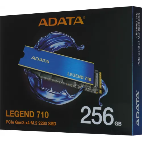 Накопитель SSD A-Data PCIe 3.0 x4 256GB ALEG-710-256GCS Legend 710 M.2 2280