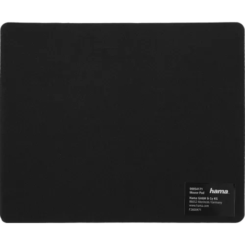 Коврик для мыши Hama H-54171 Мини черный 223x183x3мм (00054171)