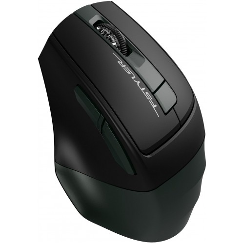 Мышь A4Tech Fstyler FB35S темно-зеленый/черный оптическая 2000dpi беспров. BT/Radio USB для ноутбука 5but (FB35S USB MIDNIGHT GREEN)