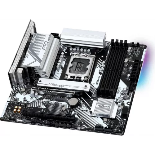 Материнская плата Asrock B760M PRO RS Soc-1700 Intel B760 4xDDR5 mATX AC`97 8ch(7.1) 2.5Gg RAID+HDMI+DP