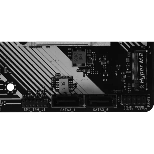 Материнская плата Asrock B760M PRO RS Soc-1700 Intel B760 4xDDR5 mATX AC`97 8ch(7.1) 2.5Gg RAID+HDMI+DP