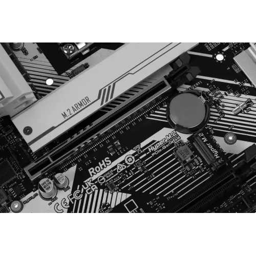 Материнская плата Asrock B760M PRO RS Soc-1700 Intel B760 4xDDR5 mATX AC`97 8ch(7.1) 2.5Gg RAID+HDMI+DP