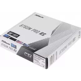 Материнская плата Asrock B760M PRO RS Soc-1700 Intel B760 4xDDR5 mATX AC`97 8ch(7.1) 2.5Gg RAID+HDMI+DP