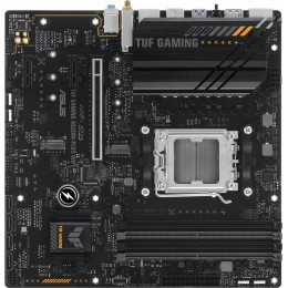 Материнская плата Asus TUF GAMING A620M-PLUS WIFI Socket AM5 AMD A620 4xDDR5 mATX AC`97 8ch(7.1) 2.5Gg RAID+HDMI+DP