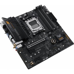 Материнская плата Asus TUF GAMING A620M-PLUS WIFI Socket AM5 AMD A620 4xDDR5 mATX AC`97 8ch(7.1) 2.5Gg RAID+HDMI+DP
