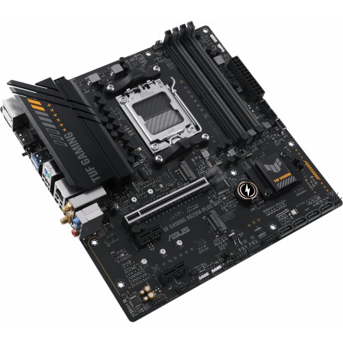Материнская плата Asus TUF GAMING A620M-PLUS WIFI Socket AM5 AMD A620 4xDDR5 mATX AC`97 8ch(7.1) 2.5Gg RAID+HDMI+DP