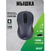 Мышь Acer OMR306 черный/серый оптическая 1600dpi беспров. USB 6but (ZL.MCECC.021)