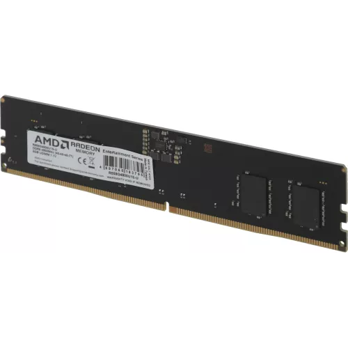 Память DDR5 8GB 4800MHz AMD R558G4800U1S-U Radeon R5 RTL PC4-38400 CL40 DIMM 288-pin 1.1В Ret
