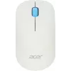 Мышь Acer OMR205 белый/голубой оптическая 1200dpi беспров. USB для ноутбука 3but (ZL.MCEEE.02H)
