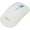 Мышь Acer OMR205 белый/голубой оптическая 1200dpi беспров. USB для ноутбука 3but (ZL.MCEEE.02H)