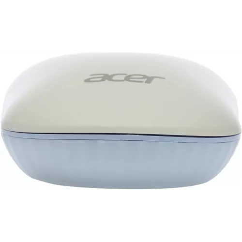 Мышь Acer OMR205 белый/голубой оптическая 1200dpi беспров. USB для ноутбука 3but (ZL.MCEEE.02H)