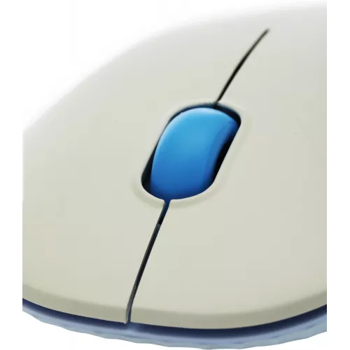 Мышь Acer OMR205 белый/голубой оптическая 1200dpi беспров. USB для ноутбука 3but (ZL.MCEEE.02H)
