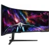 Монитор Samsung 57" Odyssey Neo G9 S57CG952NI черный VA LED 32:9 HDMI полуматовая HAS Piv 2500:1 420cd 178гр/178гр 7680x2160 240Hz FreeSync Premium Pro DP Dual UHD USB 19кг